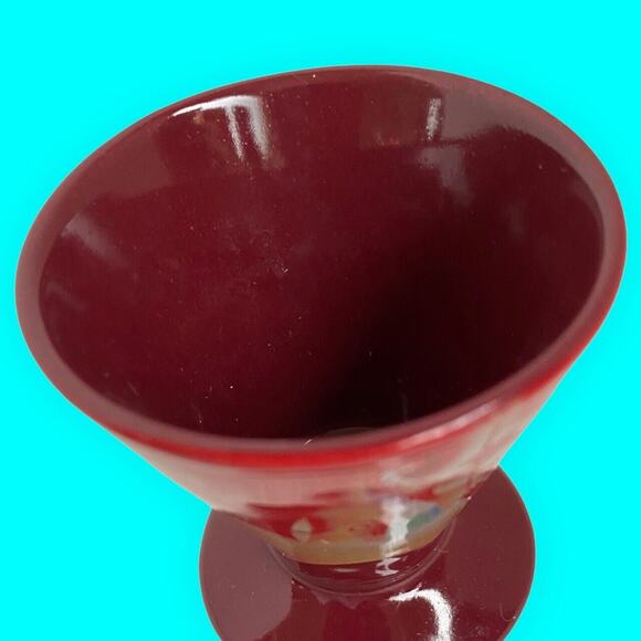 Vintage Frangelico Liqueur Expresso Demitasse Mug Signed Linda Fritchtel - Picture 6 of 7